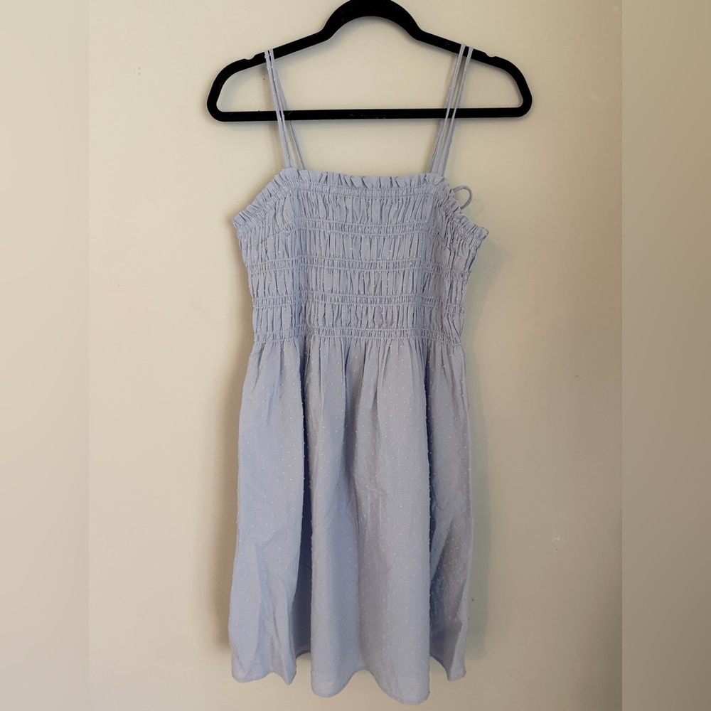 Divided 100% Cotton Blue Dress Size L